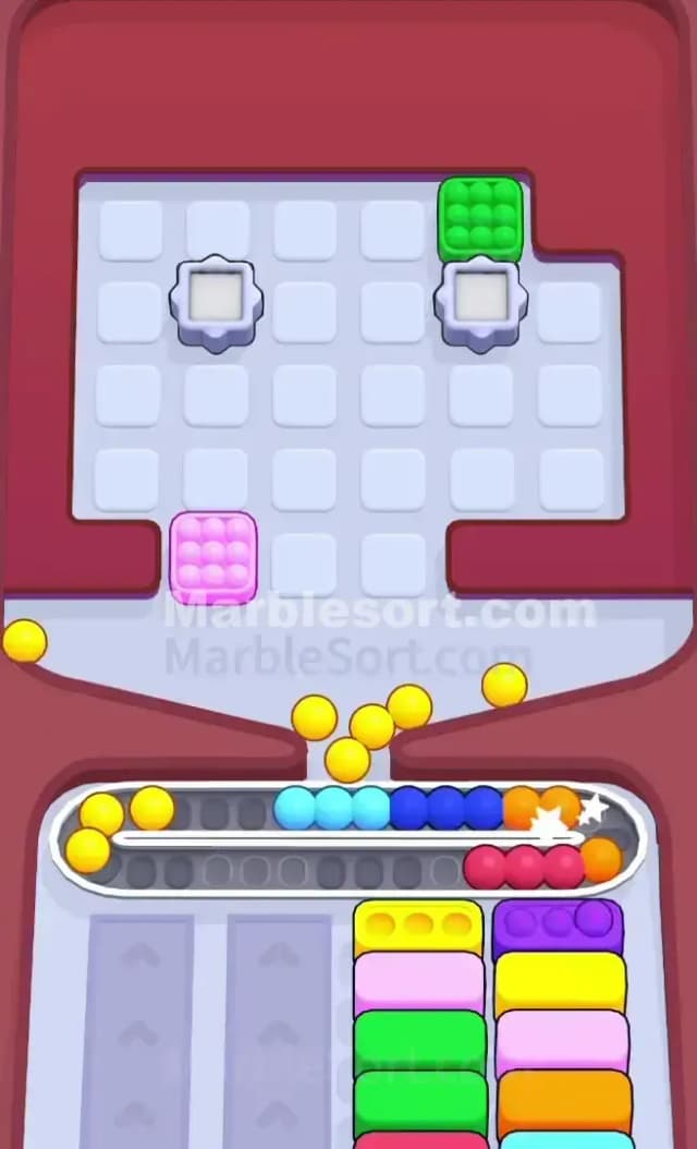 Marble Sort Level 615 Solution 3