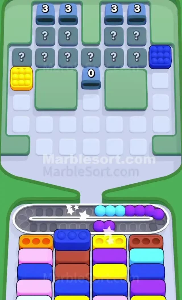 Marble Sort Level 491 Solution 1