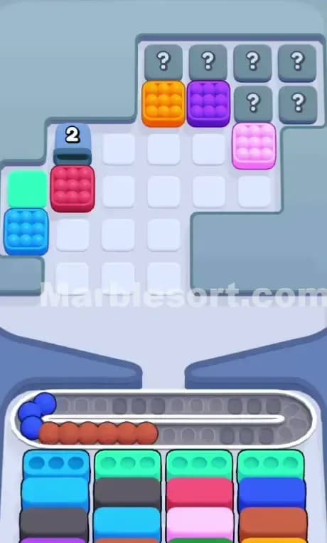 Marble Sort Level 85 Solution 2
