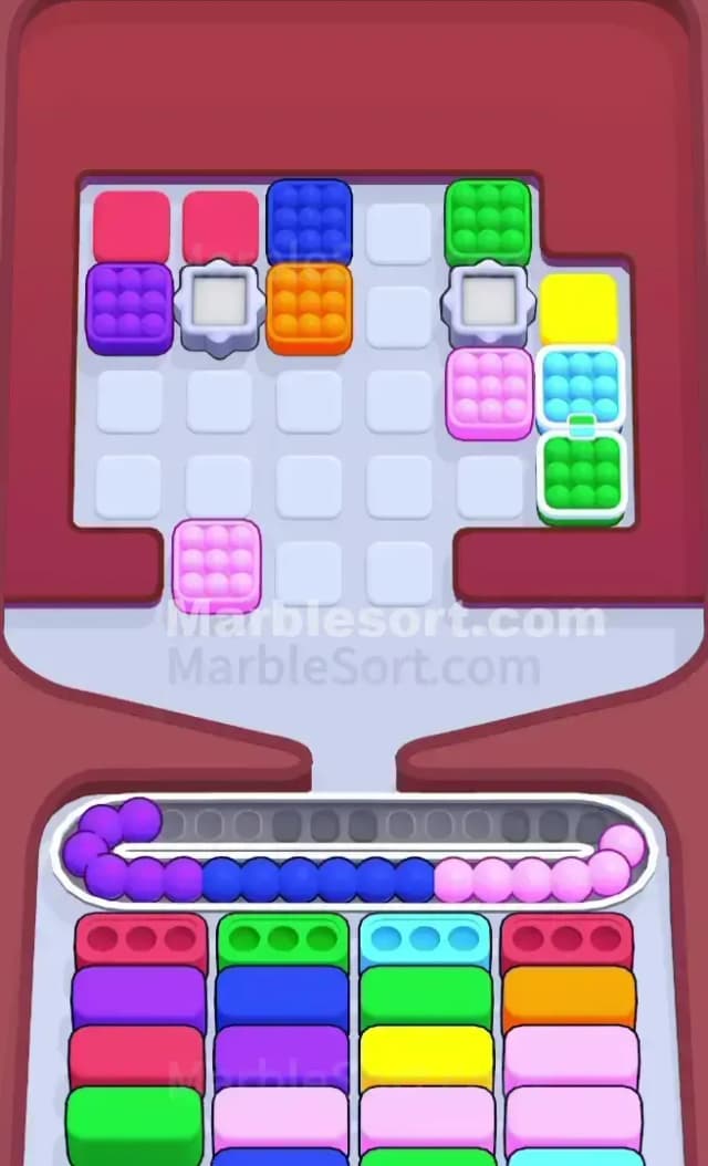 Marble Sort Level 615 Solution 2
