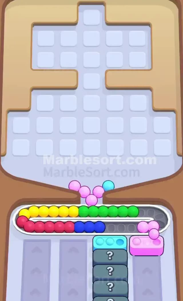 Marble Sort Level 286 Solution 3