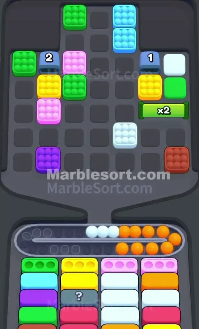 Marble Sort Level 324 Solution 2
