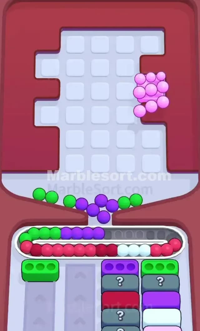 Marble Sort Level 611 Solution 3