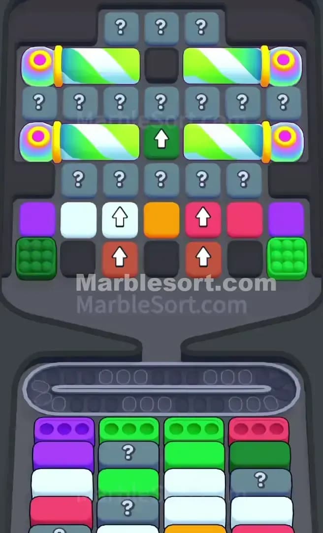 Marble Sort Level 397 Screenshot