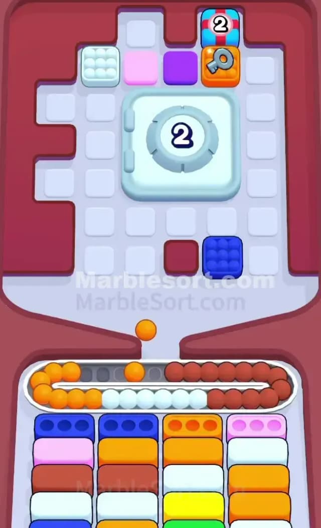 Marble Sort Level 459 Solution 2