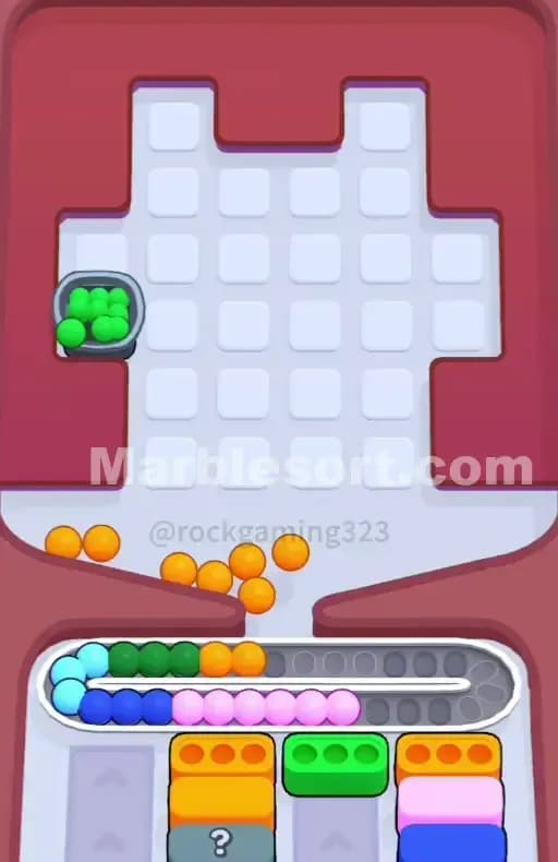 Marble Sort Level 231 Solution 3