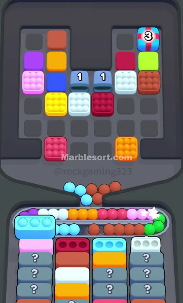 Marble Sort Level 137 Solution 2