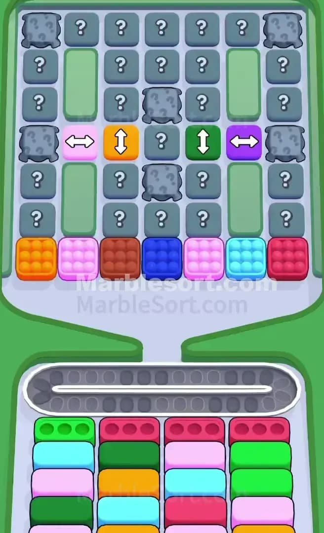 Marble Sort Level 639 Screenshot