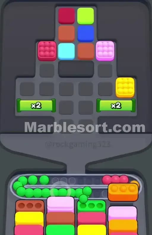 Marble Sort Level 377 Solution 2