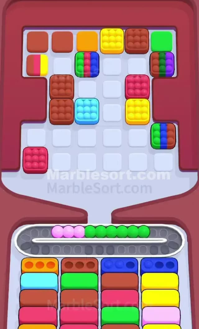 Marble Sort Level 298 Solution 2