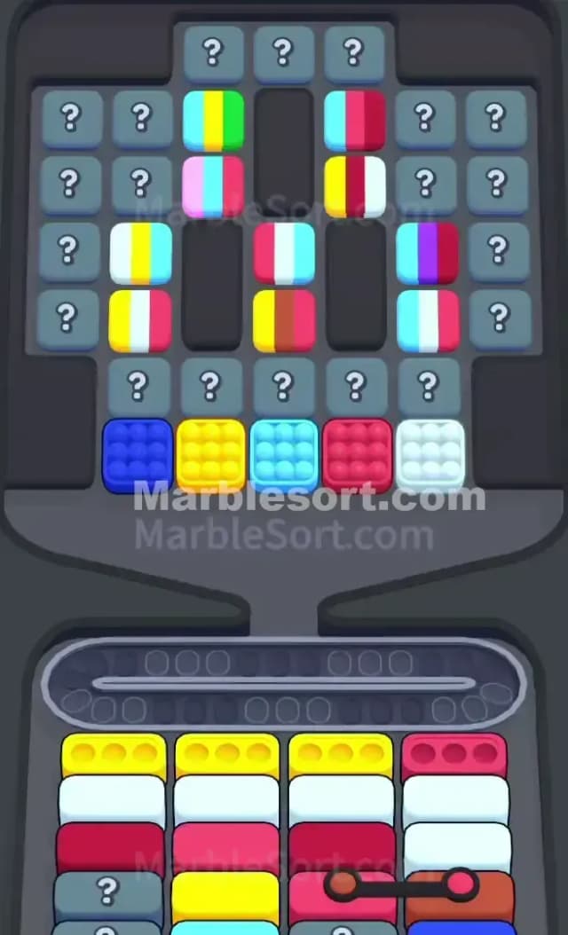 Marble Sort Level 494 Gameplay