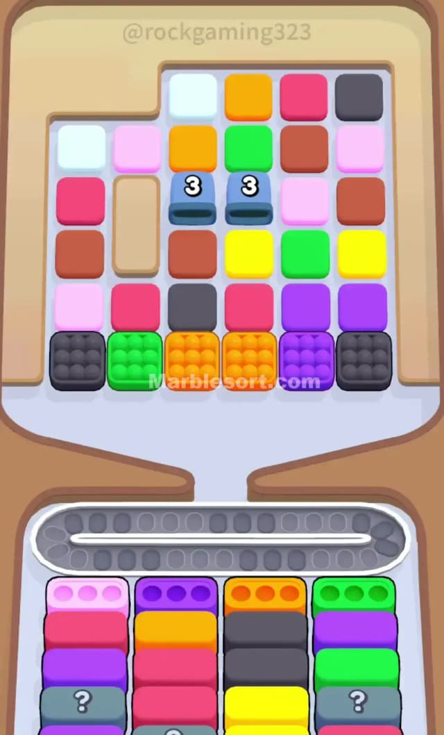 Marble Sort Level 46 Gameplay