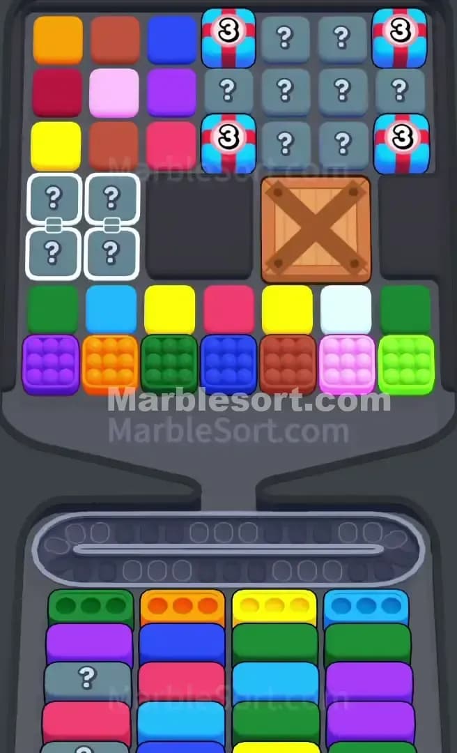 Marble Sort Level 500 Screenshot