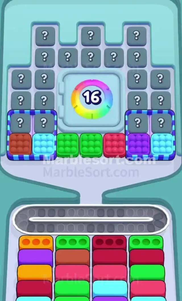 Marble Sort Level 419 Gameplay