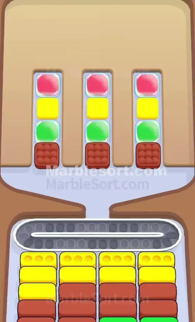 Marble Sort Level 662 Gameplay