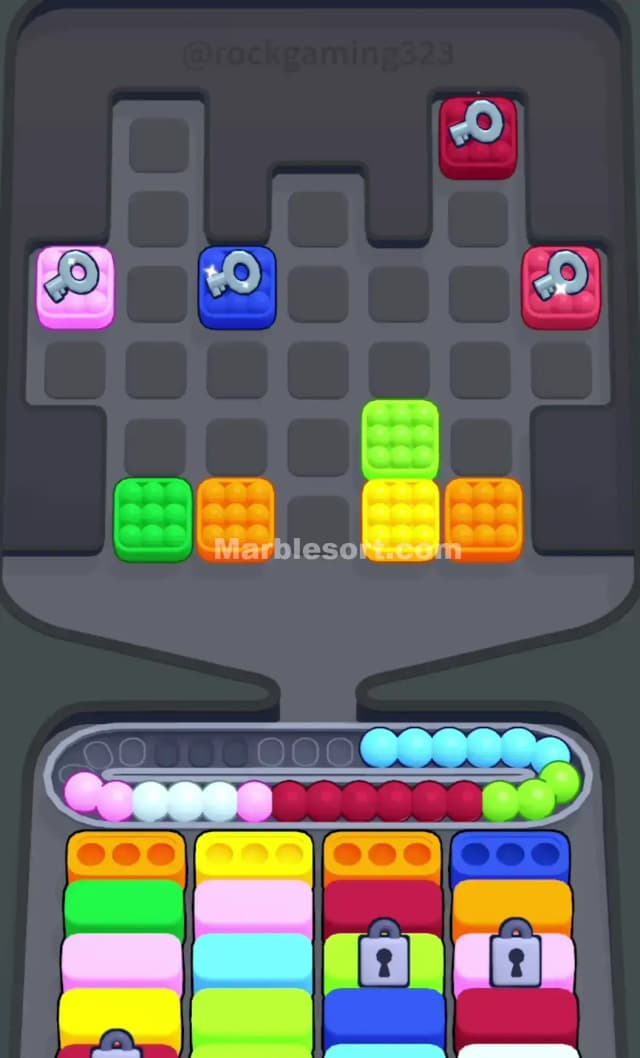 Marble Sort Level 144 Solution 2