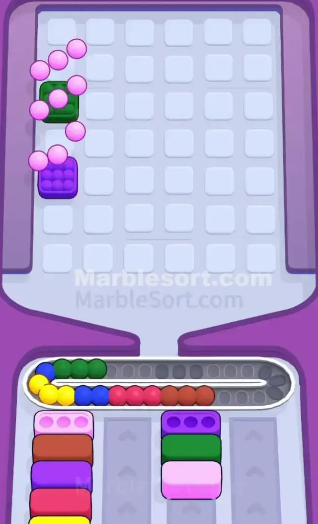 Marble Sort Level 476 Solution 3