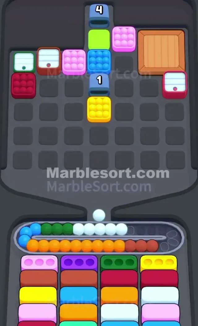 Marble Sort Level 387 Solution 2