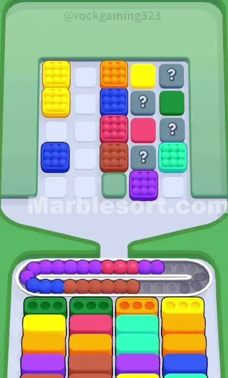 Marble Sort Level 28 Solution 1