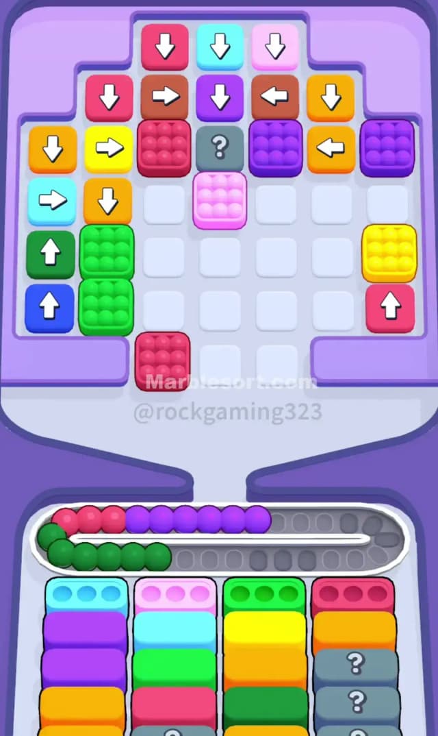 Marble Sort Level 218 Solution 1