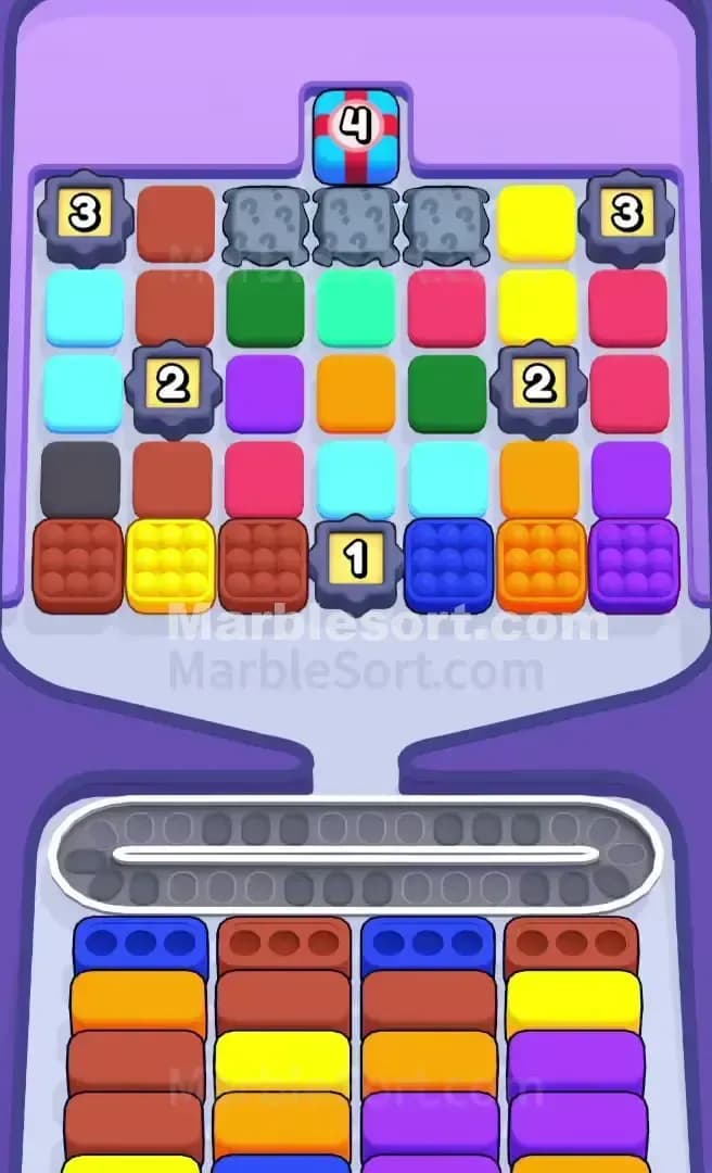 Marble Sort Level 368 Screenshot