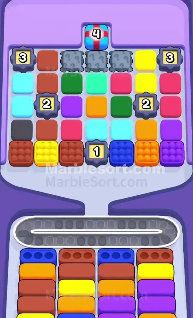 Marble Sort Level 368 Gameplay