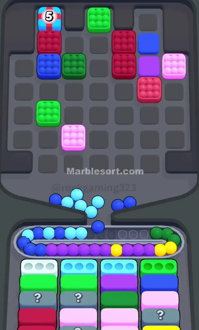 Marble Sort Level 180 Solution 2