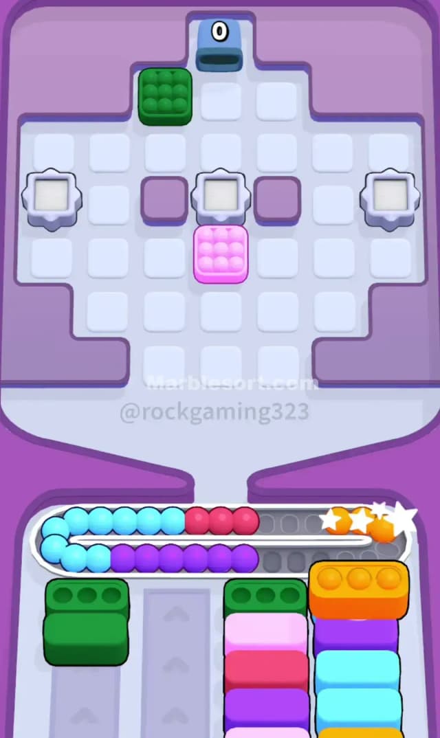 Marble Sort Level 328 Solution 3