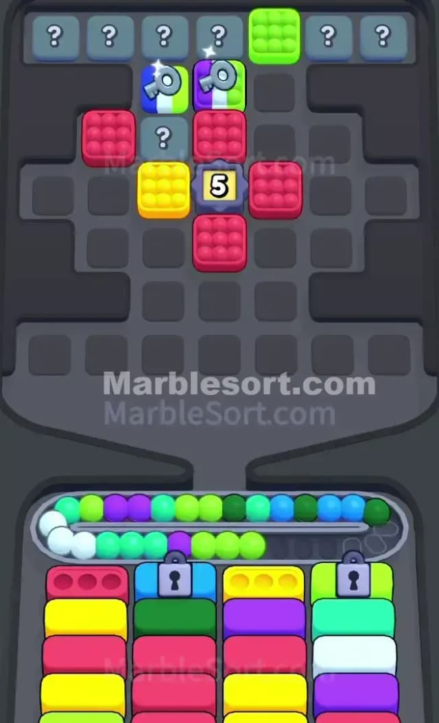 Marble Sort Level 657 Solution 2