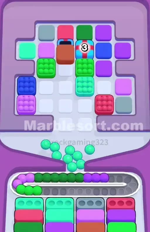 Marble Sort Level 321 Solution 1