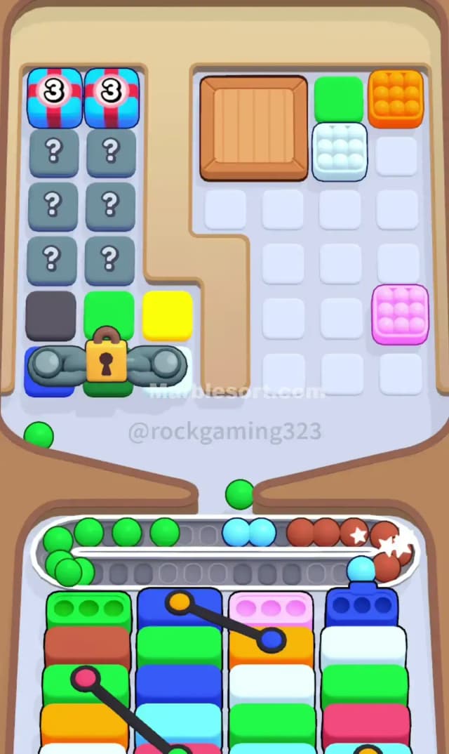 Marble Sort Level 278 Solution 1