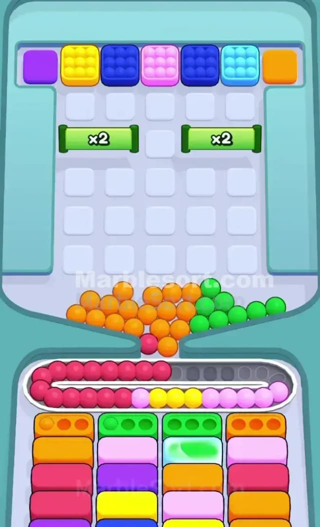 Marble Sort Level 346 Solution 2