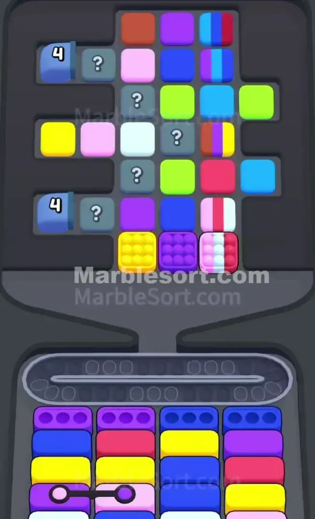 Marble Sort Level 380 Gameplay