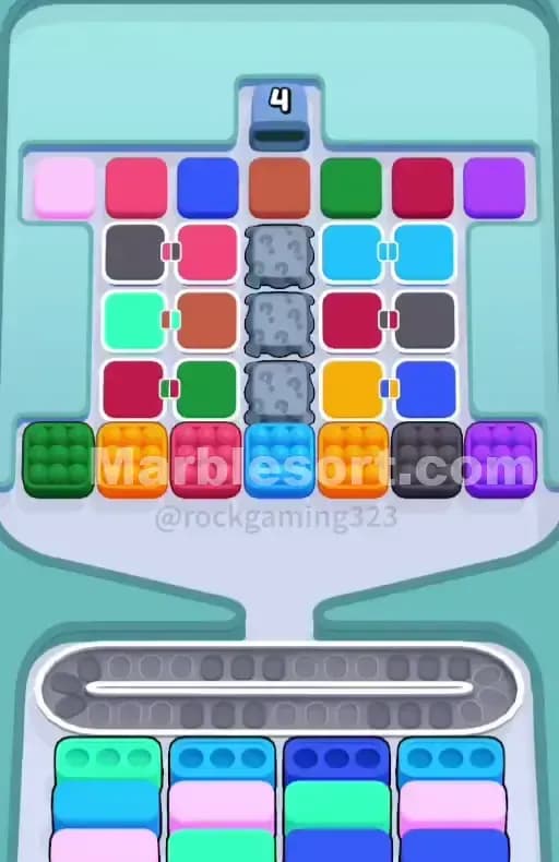 Marble Sort Level 348 Screenshot