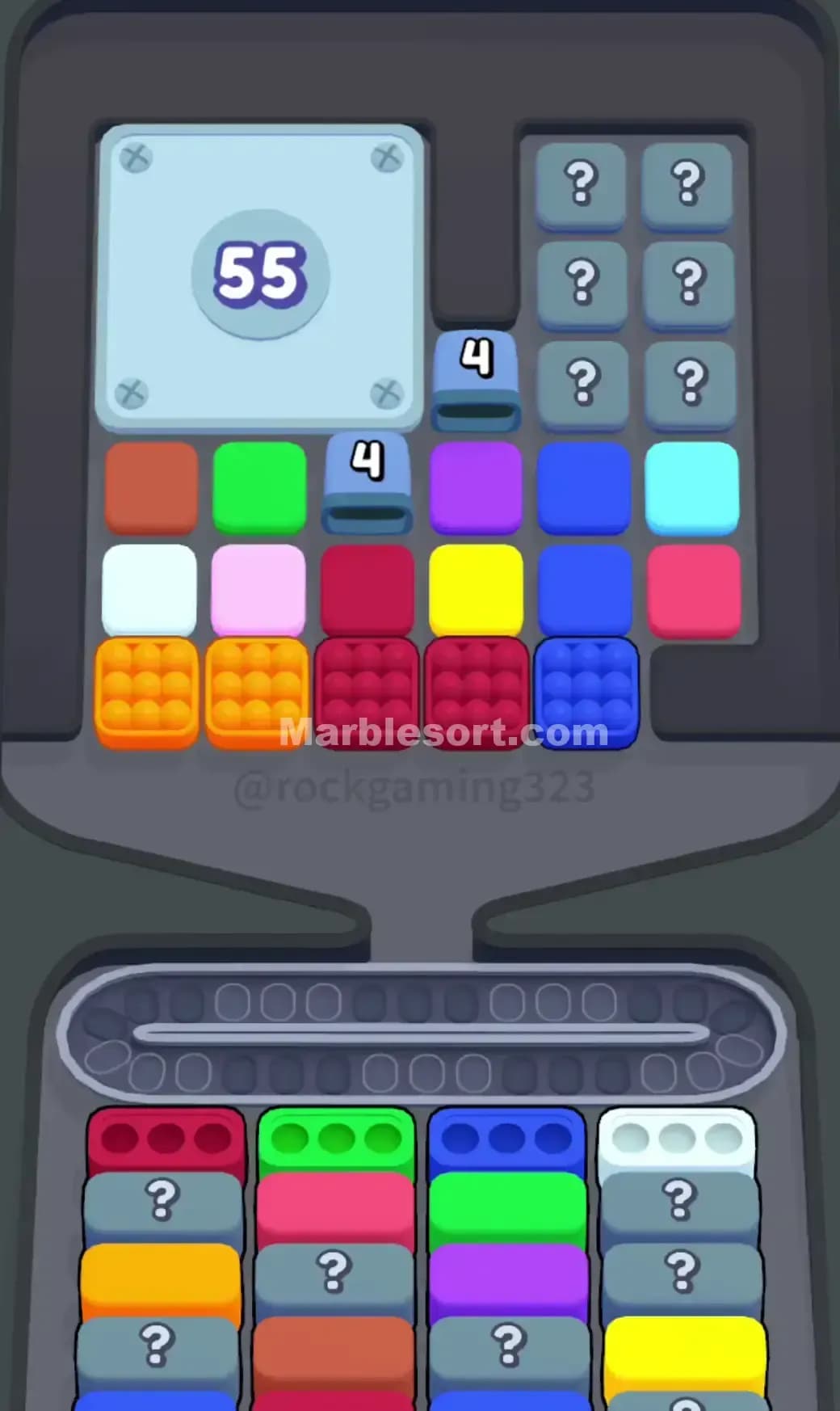Marble Sort Level 224 Screenshot