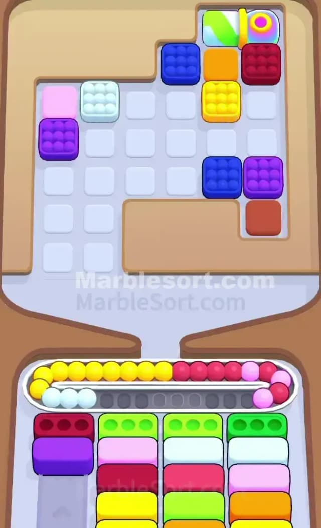Marble Sort Level 356 Solution 2