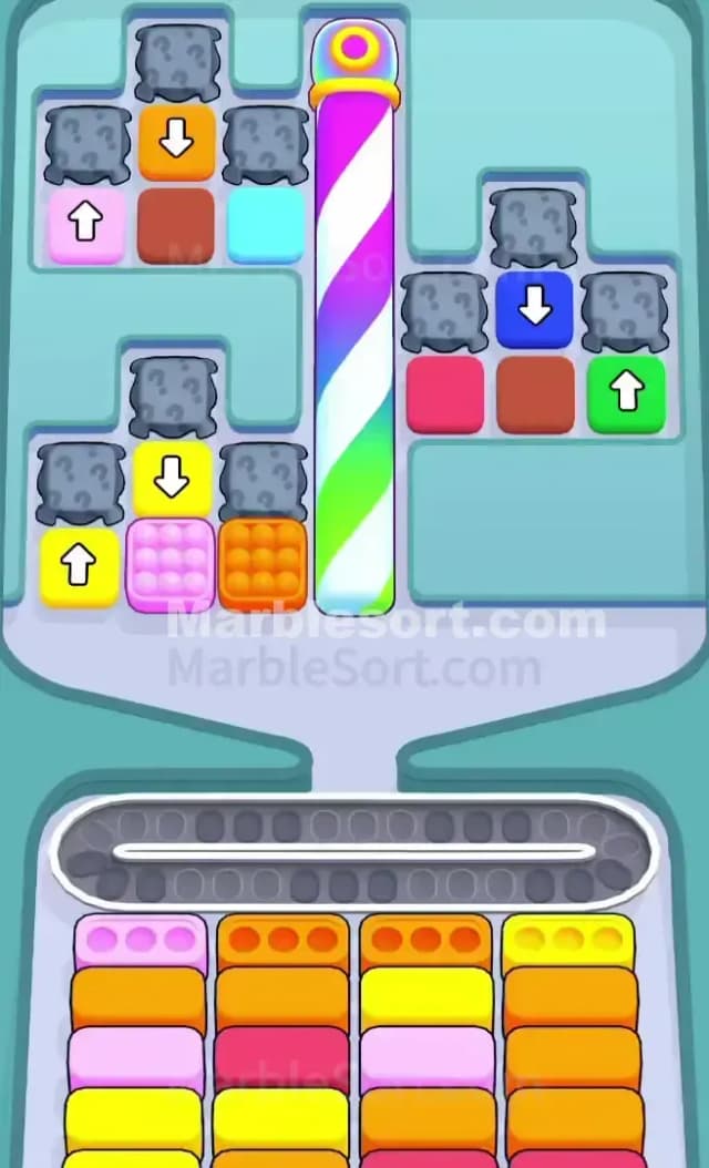 Marble Sort Level 573 Gameplay