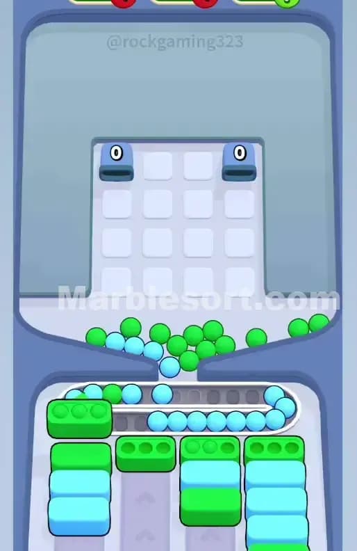 Marble Sort Level 11 Solution 3