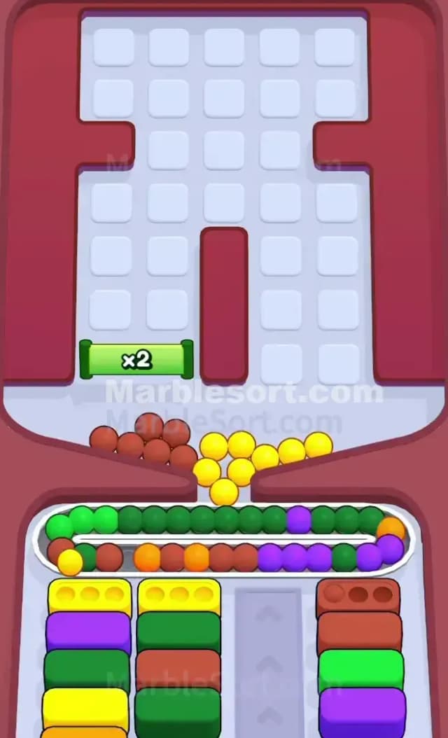 Marble Sort Level 228 Solution 3