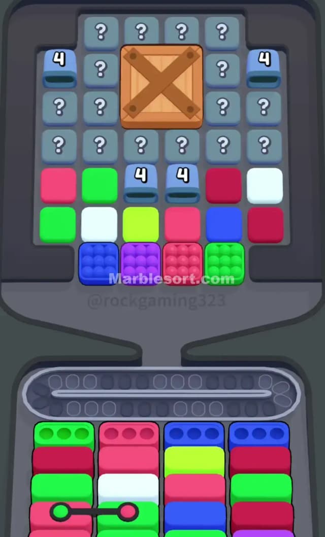 Marble Sort Level 127 Gameplay