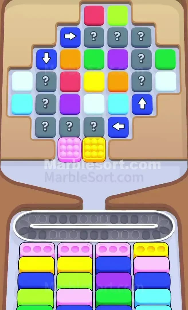 Marble Sort Level 512 Screenshot