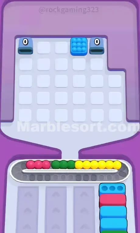 Marble Sort Level 21 Solution 3