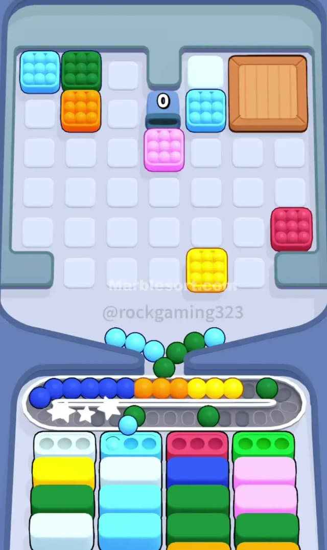 Marble Sort Level 318 Solution 2