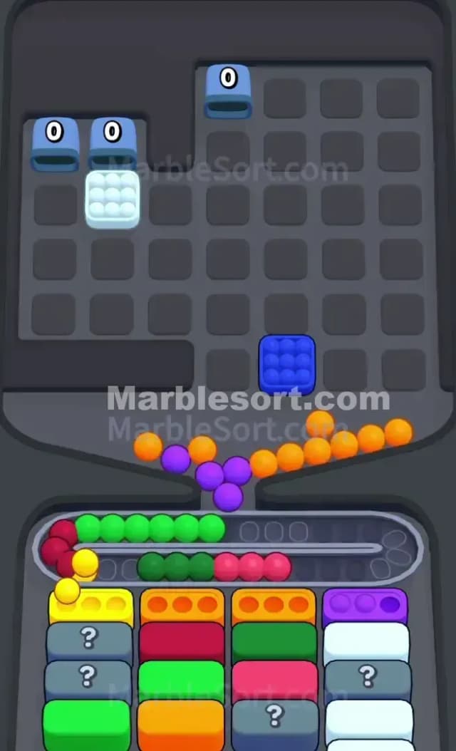 Marble Sort Level 447 Solution 3