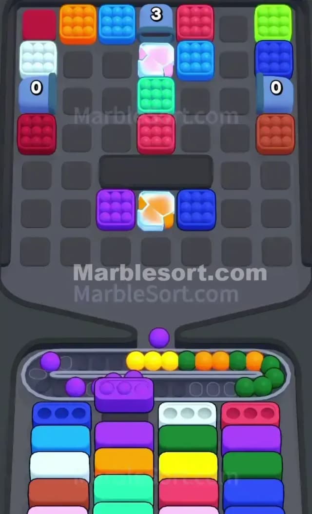 Marble Sort Level 660 Solution 2