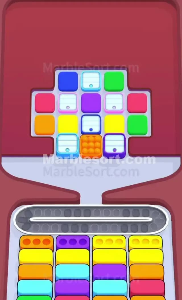 Marble Sort Level 381 Gameplay