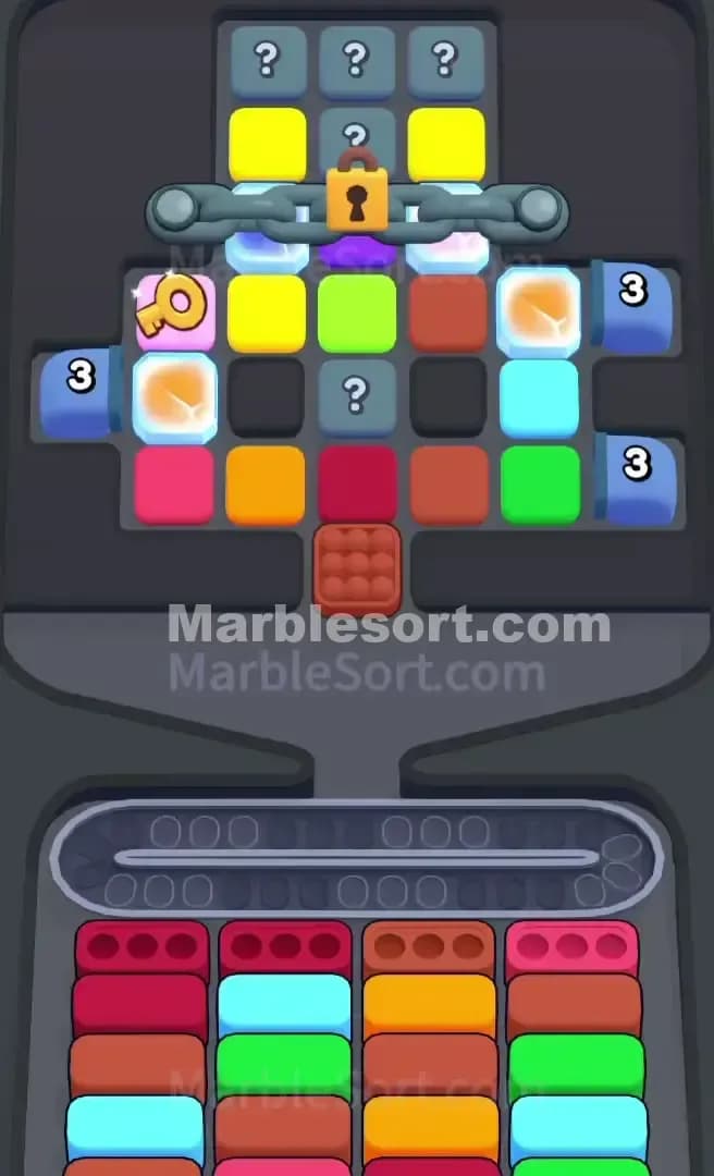 Marble Sort Level 370 Screenshot