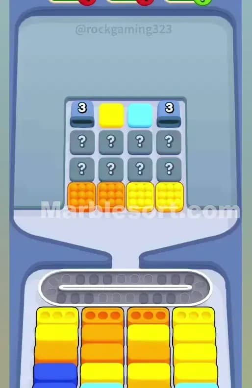 Marble Sort Level 11 Gameplay