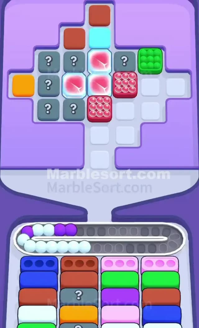 Marble Sort Level 673 Solution 1