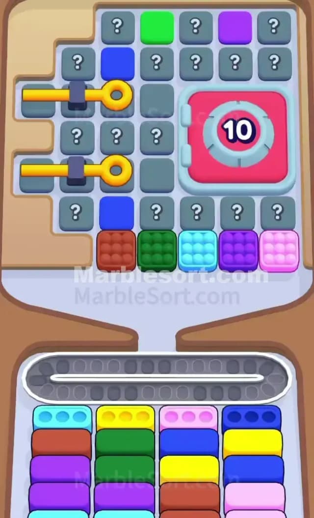 Marble Sort Level 439 Gameplay
